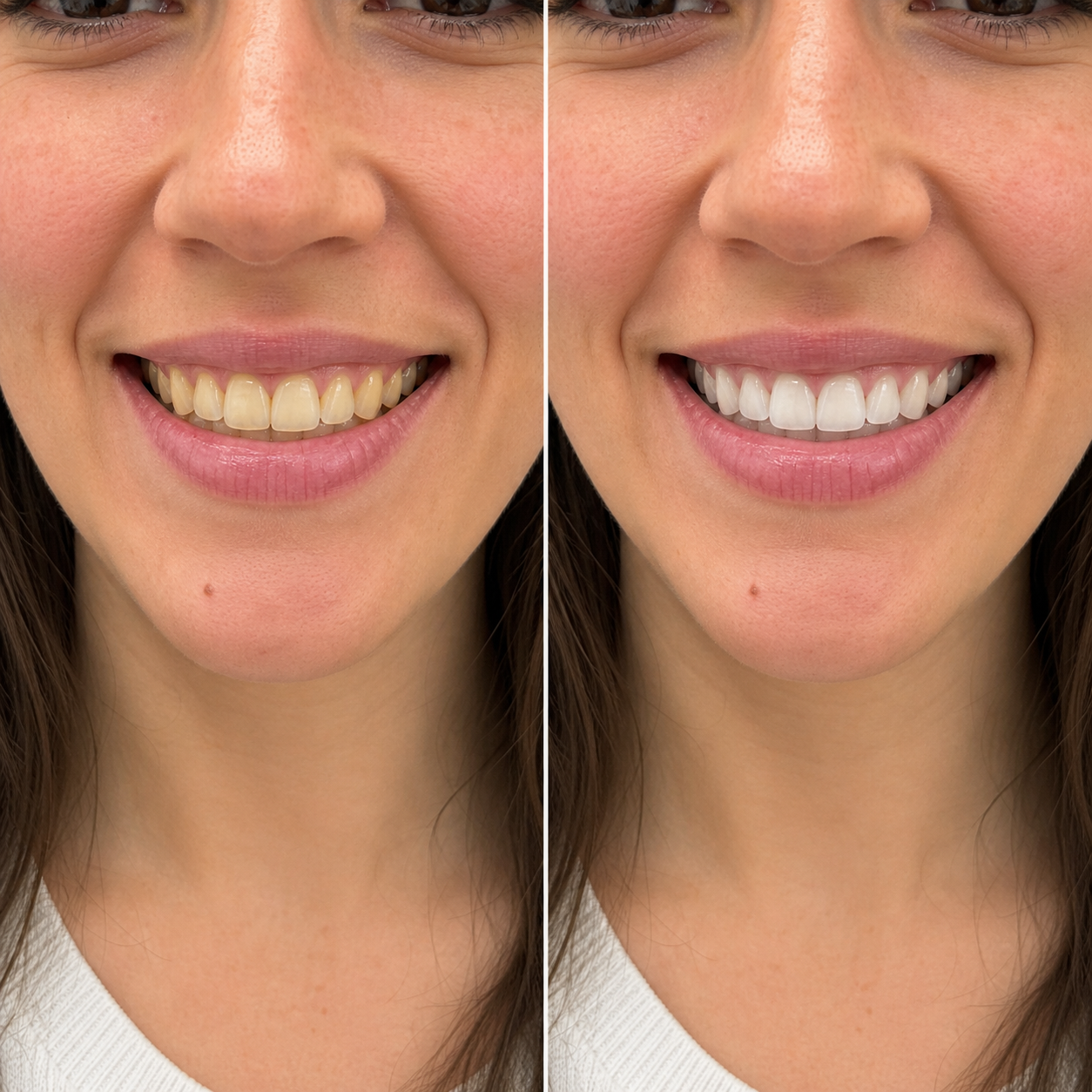 Sarah before and after