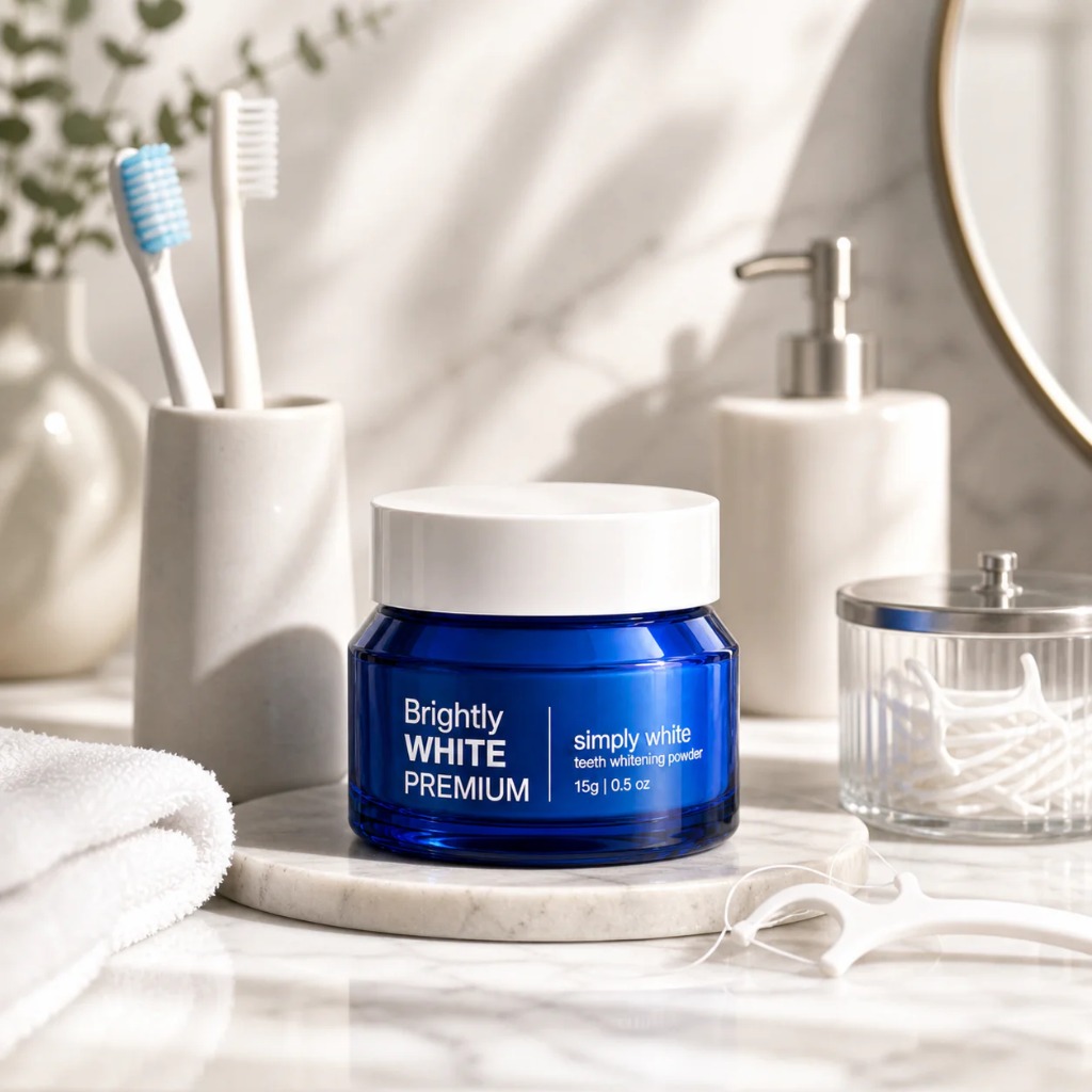 Brightly WHITE Whitening Powder
